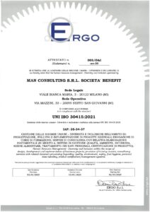 Certificato ISO 30415